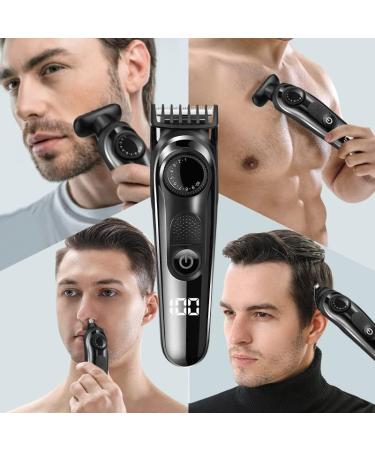 Hair Clippers for Men 5 in 1 Hair Trimmer for Men Beard Grooming Kit Electric Shaver Body Groomer Hair Clipper set - Buy Online on GoSupps.com