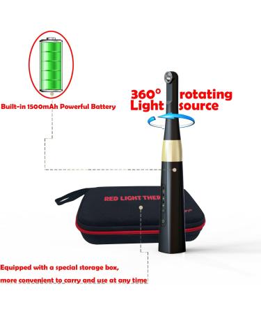 Portable Red Light Therapy Device for Lip Herpes and Canker Sore Treatment - Reduce Pain and Rejuvenate Skin | TL_06 - Buy Online on GoSupps.com
