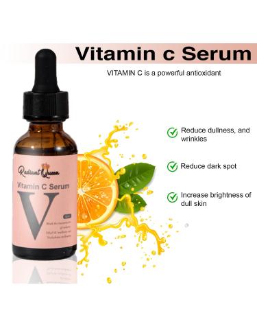 Facial Serum Set - Anti Aging Day & Night Serum - Vitamin C Retinol & Hyaluronic Acid - Facelift in a Bottle - 3 Pack for Radiant Skin - Buy Online on GoSupps.com