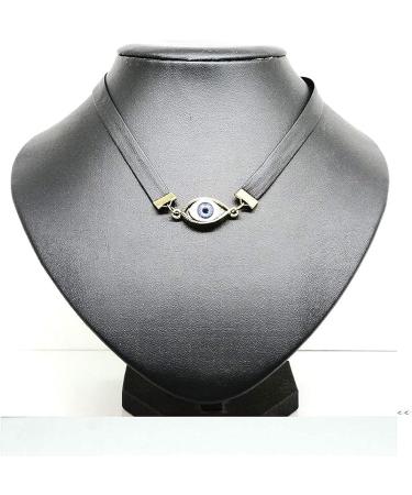 Gothic Eyeball Chain Choker Necklace for Women, Girls, and Children - Adjustable Punk Vampire Jewelry for Halloween, Cosplay, and Parties - Buy Online on GoSupps.com