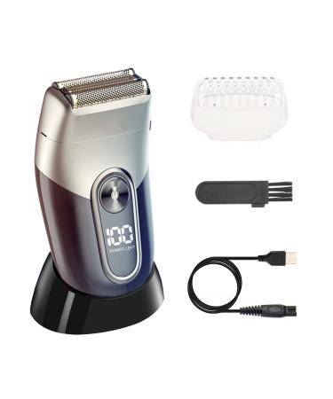 Electric Shaver for Men Triple Blades Head Shaver for Bald Men Electric Razor Professional Foil Shaver Wet and Dry Beard Shaver Men Christmas Gifts for Men