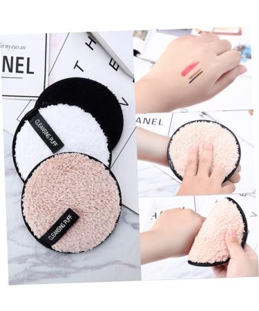 Buy Healeved 3pcs Clean Face Makeup Puff - Reusable Soft Cotton Facial Cleansing Rounds & Pads for Makeup Removal - Eco-Friendly & Durable - Buy Online on GoSupps.com