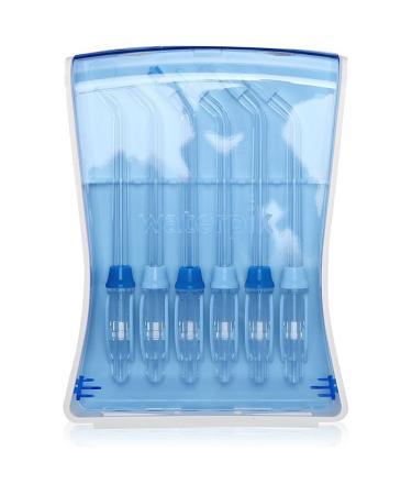 Waterpik Water Flosser Tips Storage Case with 6 Replacement Tips - Convenient, Hygienic, and Sturdy - Buy Online on GoSupps.com