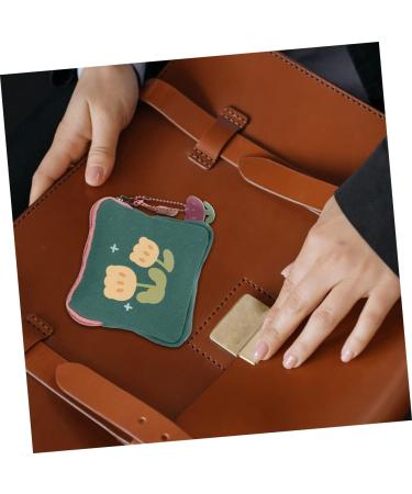 Bestonzon 2 PCS Napkin Storage Bag & Maxi Pad Organizer for Women - Cute Handbag Inserts 15.5x15.5cm - Buy Online on GoSupps.com