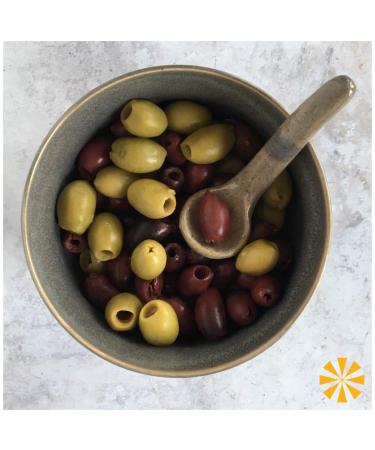 Tragano Greek Organics Pitted Green Olives - 8oz (2 Pack) - Buy Online on GoSupps.com