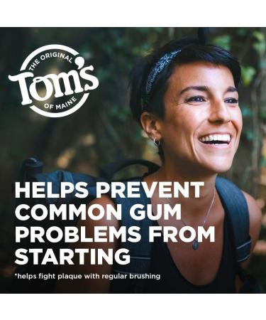 Tom's of Maine PureActiv Teeth + Gum Health Natural Anticavity Toothpaste Gel 4.0oz - 3-Pack - Buy Online on GoSupps.com