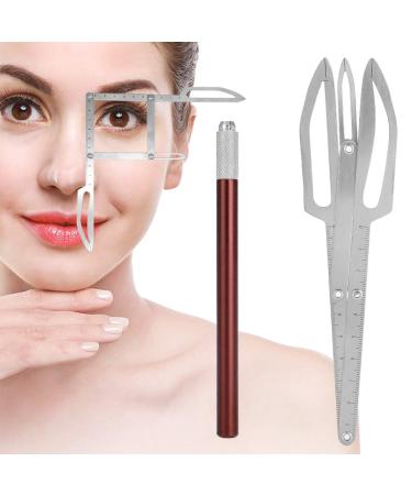 Golden Ratio Eyebrow Stencil Tool | Perfect Shape & Scale for Semi-Permanent Makeup | Ideal for Trade Fairs - Buy Online on GoSupps.com