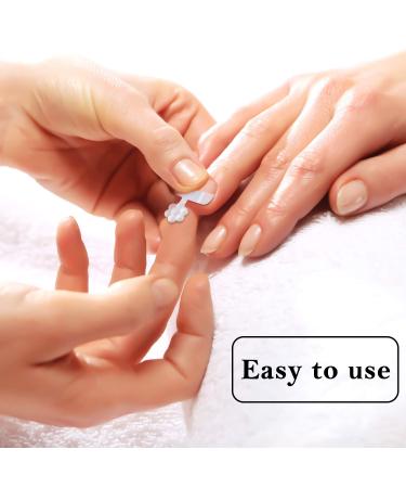 1000 Short French Style False Acrylic Nail Tips for DIY Nail Art - Transparent & White - Buy Online on GoSupps.com