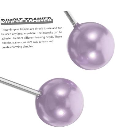 Beaupretty 1 Pair Dimple Trainer Dimple Maker for Cheeks Jaw Trainer Facial Tool Personal Face Trainer Metal Dimples Maker Facial Smile Maker Trainer Tools Accessories Alloy Purple Thin Face - Buy Online on GoSupps.com