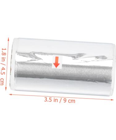 MERRYHAPY 3rolls Nail Foil Silver Foil Flakes Soak off Nail Warp Art Foil Gold Flakes Craft Nail Polish Removal Wraps Nail Tools Nail Remover Tinfoil Nail Soak off Wraps Tin Foil - Buy Online on GoSupps.com