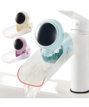 DXIA 3 PCs tap extender children plastic faucet extension tap-like water-tahn-extreme tap Tapping extender for children baby hands wash bathroom multicolored 5