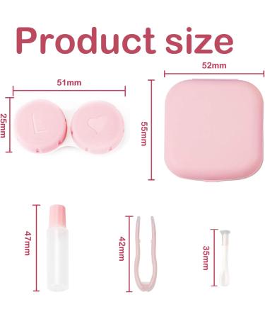 Premium Contact Lens Container Set | Portable Housing & Accessories with Mirrors Tweezers & Suction Cups | Ideal for Hygiene & Travel - Buy Online on GoSupps.com