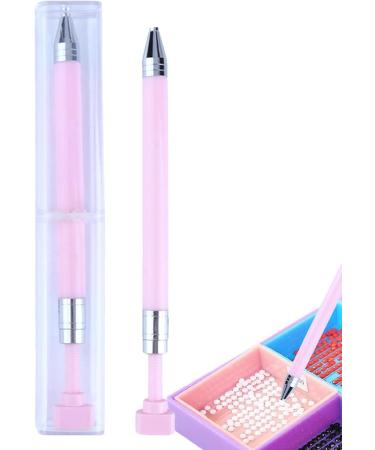 Nail Art Drill Pencil for Nails | Rhinestone Art Portable Dotting Nail Too for Home Travel Business Trip Apartment Pink - Buy Online on GoSupps.com