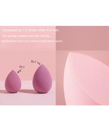 Stianiiile Makeup Sponge Set of 8 - Latex Free Blenders for Liquid Cream & Powder | Super Soft Green Beauty Sponges - Buy Online on GoSupps.com