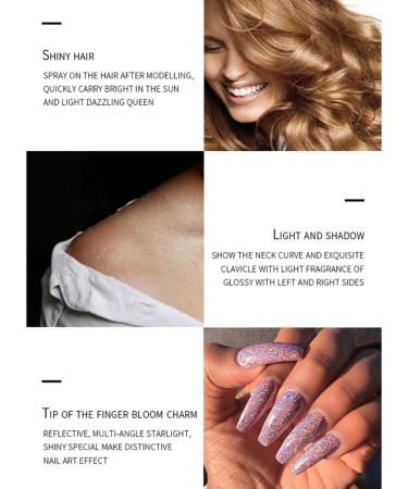 12 Mix Color Glitter Powder Dust Nail Art Acrylic Glitter Powder Nail Tips Decoration DIY Nail Art Pigment Glitter Dust Powder Set Nail Art Glitter Powder - Buy Online on GoSupps.com