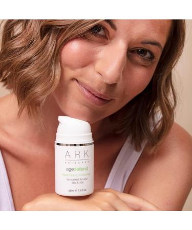 ARK Skincare Age Defend Replenishing Moisturiser for use in your 30s & 40s Suitable for Sensitive Skin with Shea Butter Kiwi & Peptides 55ml - Buy Online on GoSupps.com