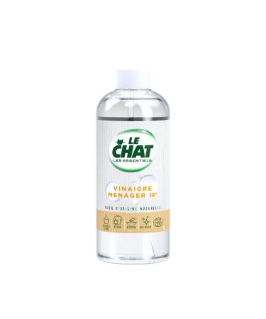 Le Chat Les Essentiels Household Vinegar Refill (1L) Multi-Purpose Vinegar Stain Remover Shine