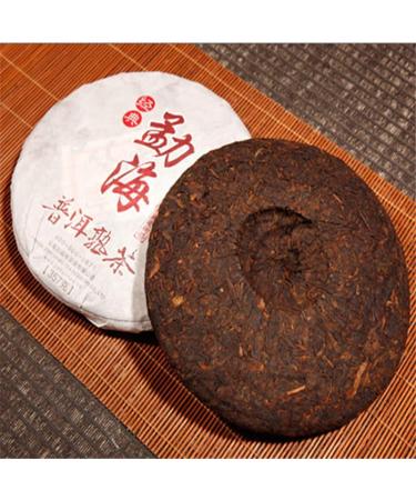 HELLOYOUNG 357g Th Pu-erh chinois biologique classique m r et vieilli Th artisanal traditionnel Aliment vert Moelleux et cors  - Buy Online on GoSupps.com