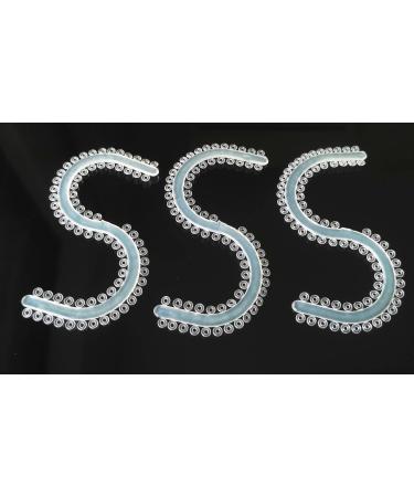 Dental Orthodontic Separator Ties S Type Orthodontic Separator Ties Molded Separators (Clear)