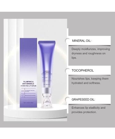 XUSHAOLUN Hydrating lip serum for plumping and anti-wrinkle results plumping lip oil serum for fuller lips brighter shinier more voluminous lips nourishing. (8 pieces) - Buy Online on GoSupps.com