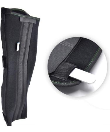 Adjustable Steel Knee Brace Support | Medical Immobilizer & Orthopedic Guard for Fractures & Injuries - Medium Size - Buy Online on GoSupps.com
