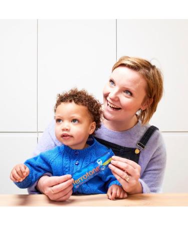 Ferrotone Iron Rich Water Food Supplement with Iron Apple Flavor and Vitamin C Your Vitality and Immunity to Natural 28 Sachets of 25 ml - Buy Online on GoSupps.com