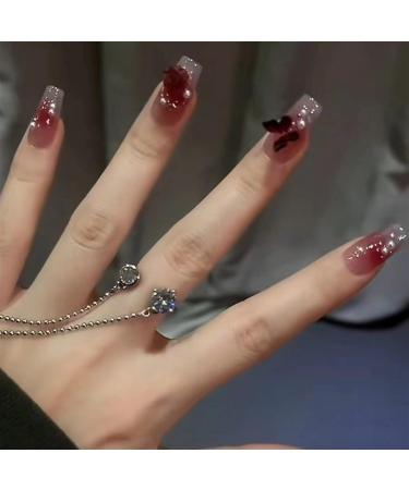 Wear nail pieces fake nails and reuse powder blusher nail patches(S) - Buy Online on GoSupps.com