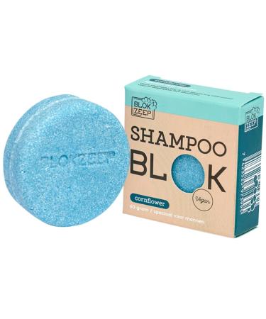 BLOK ZEEP Solid shampoo without parabens and sulphates vegan natural ecological without microplastics 5 varieties for all hair types for women men children with oil (ciano and linden)