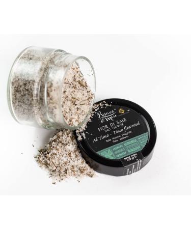 Riserva del Mare Fleur de sel flavoured with thyme Slow Food garnish 120g.