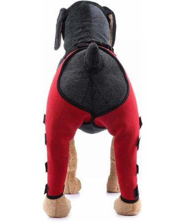 Dog Rear Hind Leg Joint Brace Pet Dog Double Hind Leg Brace Support Belt for Heals Prevents Injuries Sprains Protects Wounds. C Large - Buy Online on GoSupps.com