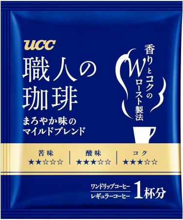  UCC UCC Japan Craftsman's Coffee Pack of 16 Disposable Filter Coffee Bags Ground Coffee for Takeaway Brazil Vietnam - Buy Online on GoSupps.com