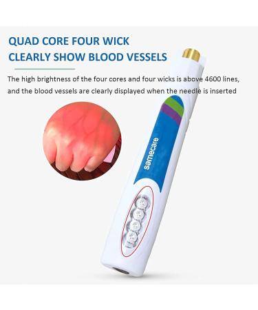 HSRG Vein Finder Viewer - Portable Medical Device for Easy IV Phlebotomy | Find Subcutaneous Veins in Seniors & Children - Buy Online on GoSupps.com