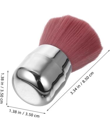 FRCOLOR Mushroom Head Dust Brush Makeup Brush Cosmetic Brush Face Brush Travel Beauty Brush Make up Blush 8.5x3.5cm As Shown - Buy Online on GoSupps.com