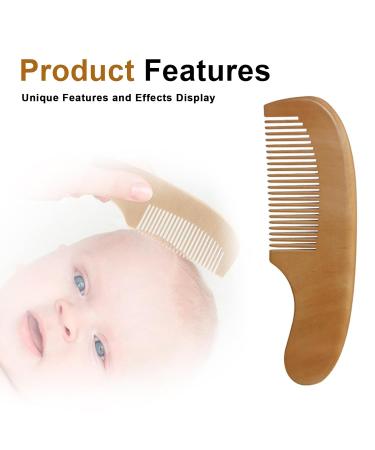 Baby Hairbrush Set - 4-Piece Infant & Toddler Brush and Comb for Soft Hair Care - Buy Online on GoSupps.com