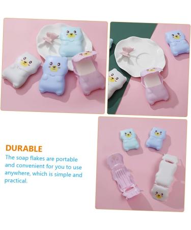 Angoily Small Soap Slice 6 Sets Travel Soap Flakes Confetti Pp Clean Hand-washing Soap Slices - Buy Online on GoSupps.com