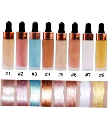 FOMIYES 2pcs Enhancer Enhanceer Highlight Illuminating Re Makeup Fashion Drops Three-dimensional - Buy Online on GoSupps.com