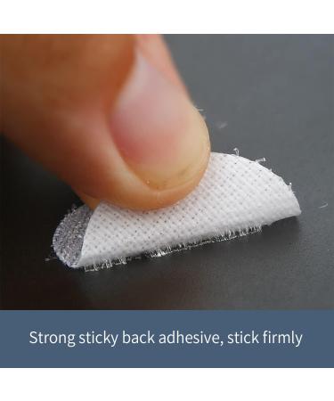 600PCS Self Adhesive Dots | Waterproof Sticky Back Coins 0.75/20mm | Hook & Loop Dots for Art Craft Office Home | White 0.78inch/20mm - Buy Online on GoSupps.com