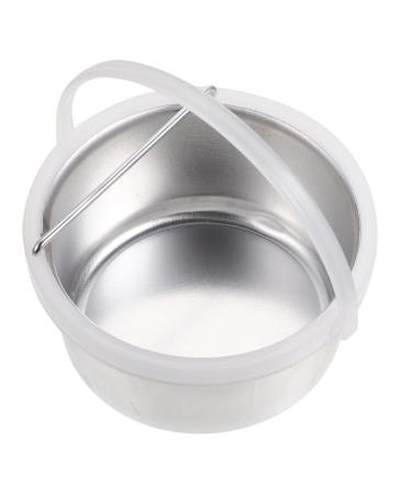 Beavorty Small Wax Pot butter melting tank container made of wax-socket Waxic replacement socket melting Wachst pot with grip wax heating inner pan Wowstage insert aluminum heating