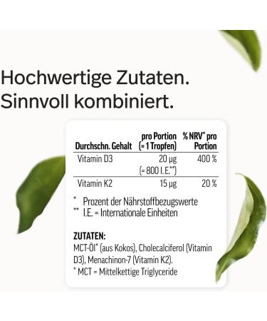  edubily nutrition Edubily Nutrition Vitamin D3 K2. 1132 drops dissolved in MCT oil. Vitamin D3 contributes to normal bodily function. - Buy Online on GoSupps.com