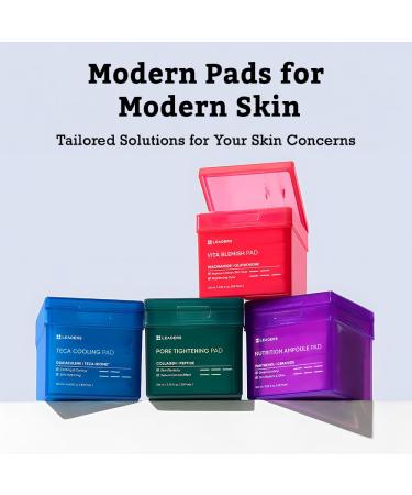 LEADERS Vita Pad - Targeted Solution for Skin Vegan-Certified | Gentle Formula | 80 Pads x 120ml Vita Blemish Pads - Buy Online on GoSupps.com