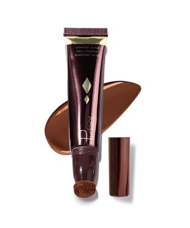Liquid Contour Beauty Wand  Cream Contour Stick with Cushion Applicator  Long Lasting Smoothly Silky Makeup Highlight Lightweight Blendable Cream Stick Makeup (CONTOUR 02)