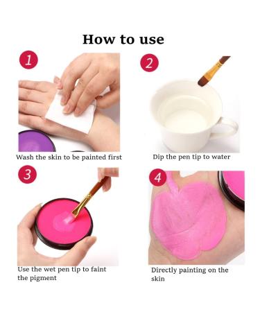KARLOR Pearl Gold Face Paint 30g - Water-Based Professional Aqua Makeup for Halloween Carnival & Cosplay | Safe for Adults & Children - Buy Online on GoSupps.com