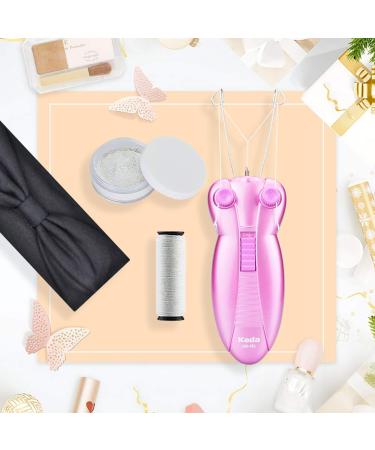 Capmesso Electric Face Hair Remover for Women - Pink Hair Shaver & Epilierer for Flawless Skin - Perfect Valentine's Day Gift - Buy Online on GoSupps.com