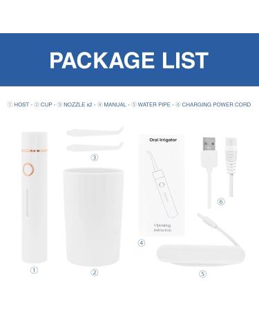 Wireless Charging Water Flosser - Ultimate Dental Care & Convenience | Fast Shipping Worldwide - Buy Online on GoSupps.com