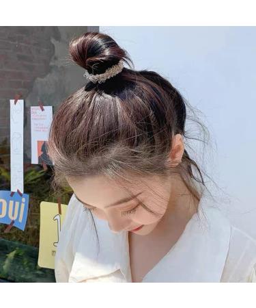 Dewlin Elastic Hair Ties - 5-Piece Scrunchie Set for Women & Girls - Perfect Ponytail Holders & Braid Bands - Buy Online on GoSupps.com