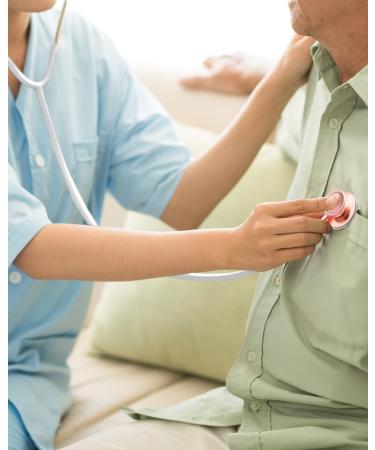 Clairre Rose Gold Stethoscope - Dual Head for Cardiology, Ideal Gift for Doctors and Nurses - Medical Diagnostic Tool for Clinical and Home Health Use - Buy Online on GoSupps.com
