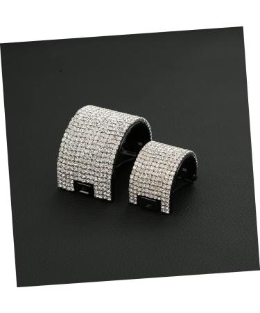 Housoutil Hairpins Hair Barrets Abs Hair Clip Hair Clip for Daily Use Hair Pin Hair Barrettes Ponytail Holder Hair Clip Ponytail Holder Barrette Crystal Headgear - Buy Online on GoSupps.com