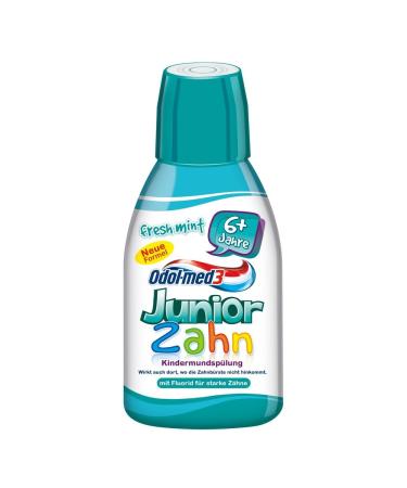 Odol-med 3 Mouthwash Junior Fresh Mint 300 ml 1 pack