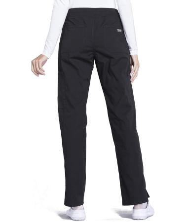 Workwear Professionals Women's Scrubs Pull-On Cargo Pant | Soft Stretch Fabric | Medium, Black - WW170 - Buy Online on GoSupps.com