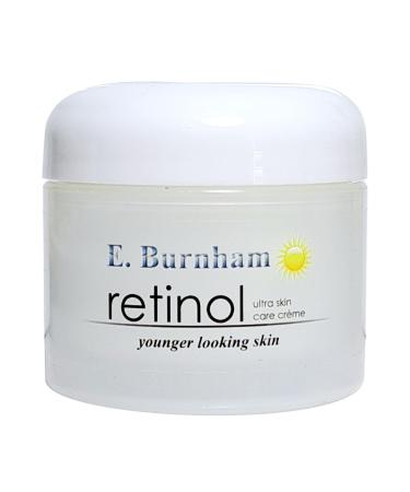 E. Burnham Retinol Ultra Skin Care Cr me 2 Oz. Anti-Aging Moisturizer for Smoother Firmer-Looking Skin Hydrating Face Cream